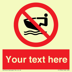 Custom No personal water craft